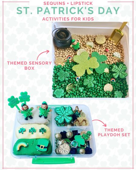 St. Patrick's day sensory box! The perfect gift to keep your little one busy! 

#LTKFind #LTKkids #LTKSeasonal