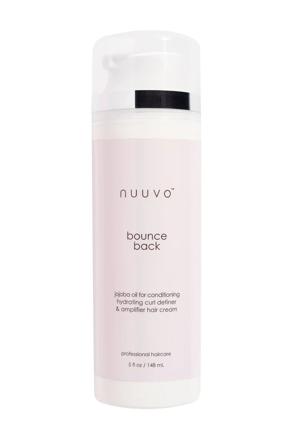 Nuuvo Bounce Back Curl Cream - Hydrating Curl Defining Cream for Frizz-Free, Touchable Strands | Nuuvo Haircare