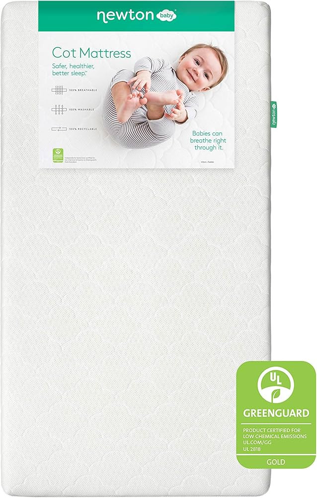 Newton Baby Crib Mattress and Toddler Bed - 100% Breathable Proven to Reduce Suffocation Risk, 10... | Amazon (US)