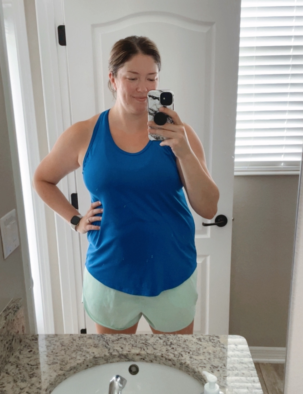 WOOTD. These target shorts are perfect for working out, especially running. Comes in several color options. Wearing a size L  

#LTKFitness #LTKMidsize #LTKActive