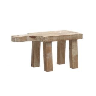 9.5" Rectangle Wood Pedestal Tabletop Accent by Ashland® | Michaels Stores