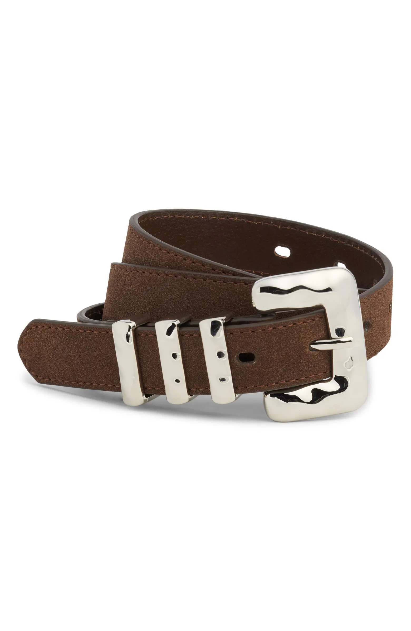 Molten Buckle Leather Belt | Nordstrom