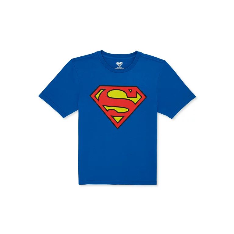 DC Comics Boys Superman Graphic T-Shirt, Sizes 4-18 | Walmart (US)