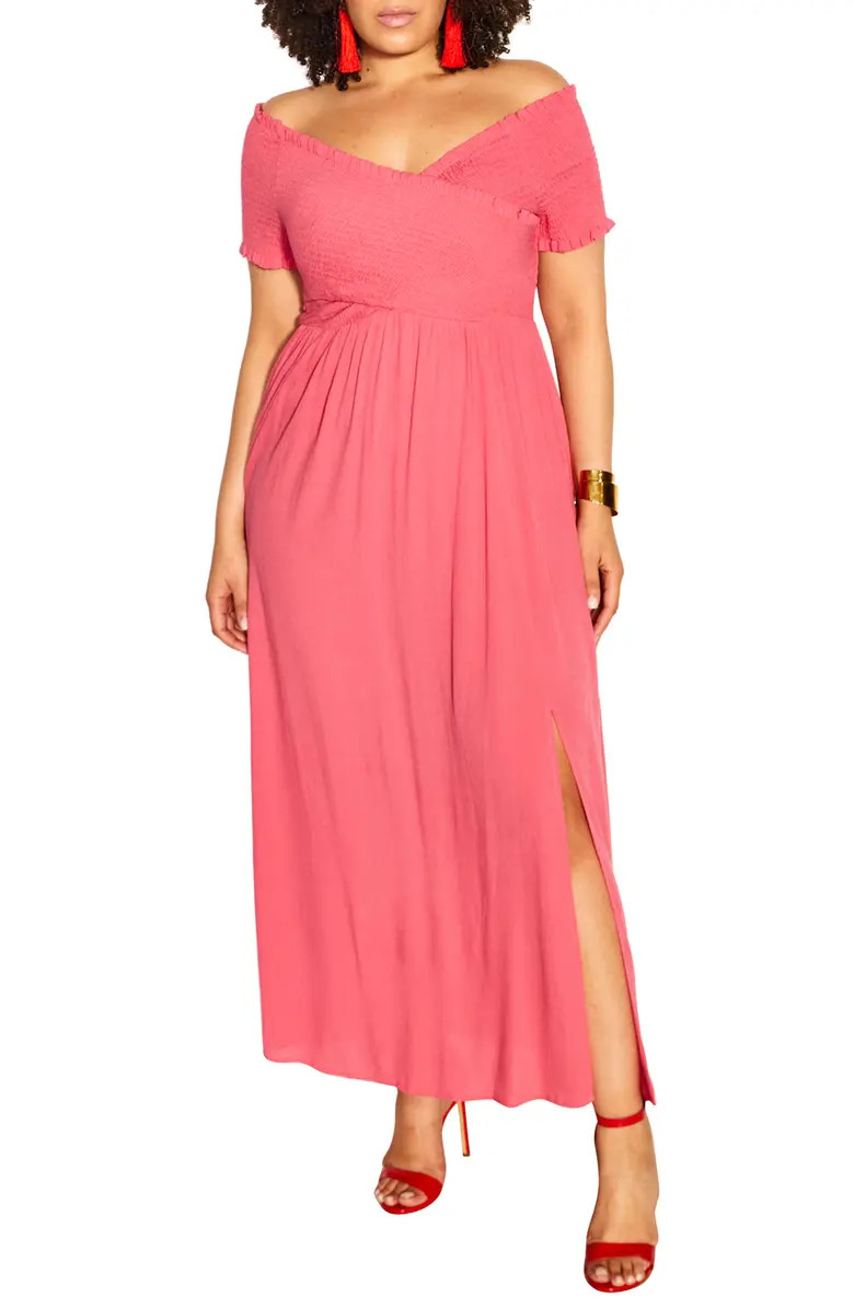 Island Smocked Maxi Dress | Nordstrom
