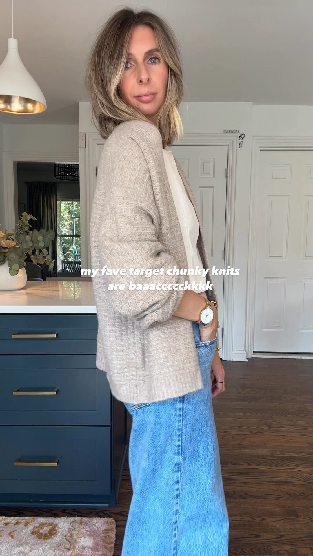 love these target knit cardigans. available in six colors. great quality. less than $30. throw on over anything…tees, dresses, gym wear. no brainer 👌 

sized UP and am wearing a large in both. 


#effortlessstyle #styleover40 #targetstyle #fallstyle 

effortless style + daily outfit inspo for over 40s. are you trying to rediscover your style, i got you. want to elevate your everyday looks, i got you. want easy, effortless style, i got you! come follow me @houseofmagpye 🫶

Fall outfit, easy fall outfit, fall cardigan, target style

#LTKFindsUnder50 #LTKStyleTip #LTKOver40