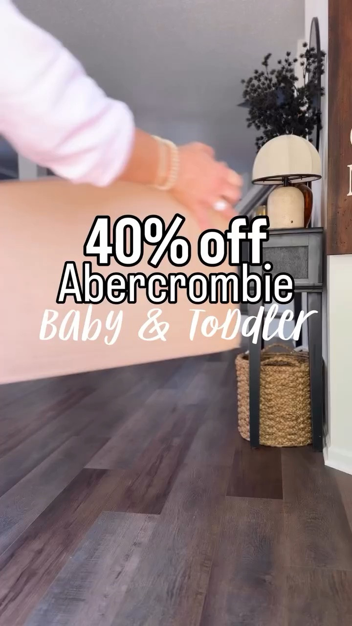 Last day of sale!! 😍40% off @abercrombie baby & toddler!! Linking these and more of my favs for you!  Comment CUTE for links! #toddlerstyle #babystyle #abercrombietoddler #kidsfashiontrends #unboxwithme @abercrombiekids sponsored

#LTKSaleAlert #LTKBaby #LTKKids