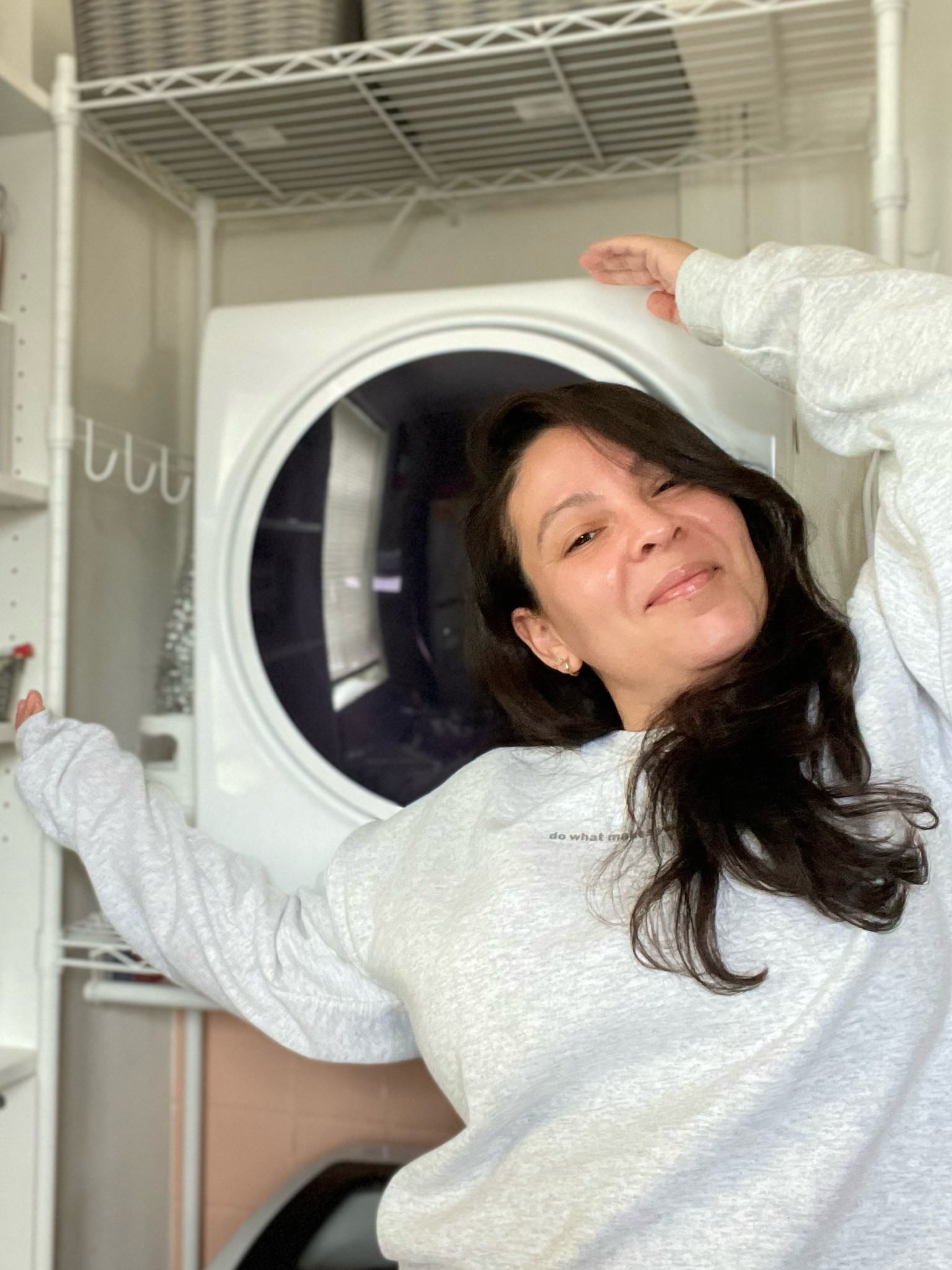 Mini laundry area for our apartment that doesn’t have access to laundry! 🙃🧺

#LTKStyleTip #LTKHome