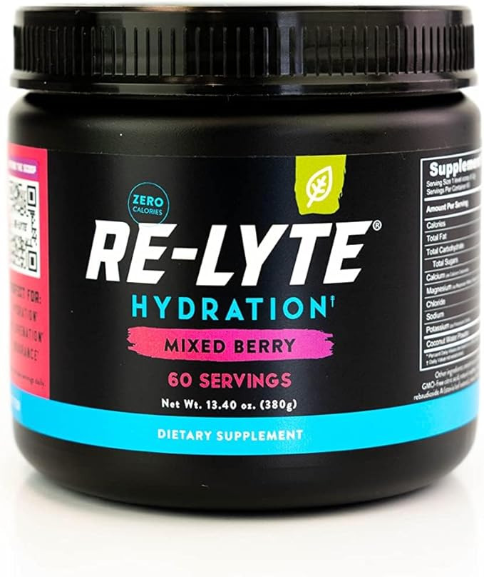 REDMOND Re-Lyte Hydration Electrolyte Powder Mix (Mixed Berry) | Amazon (US)
