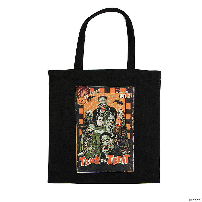Halloween Trick-or-Treat Bag - Live Monsters Poster Graphic | Oriental Trading Company