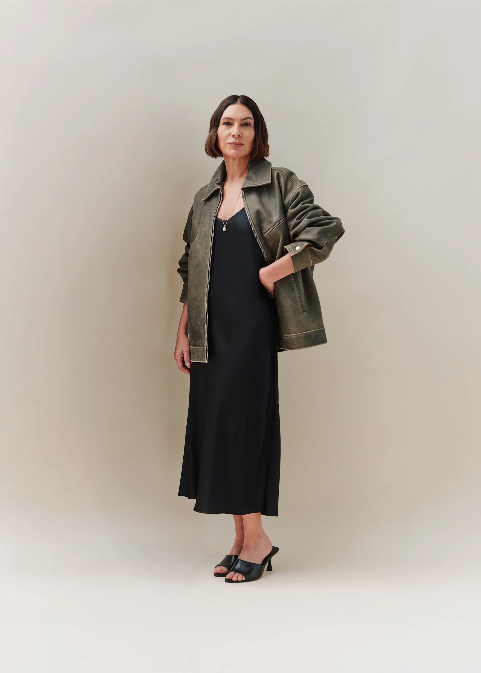 100% Washable Silk Slip Dress