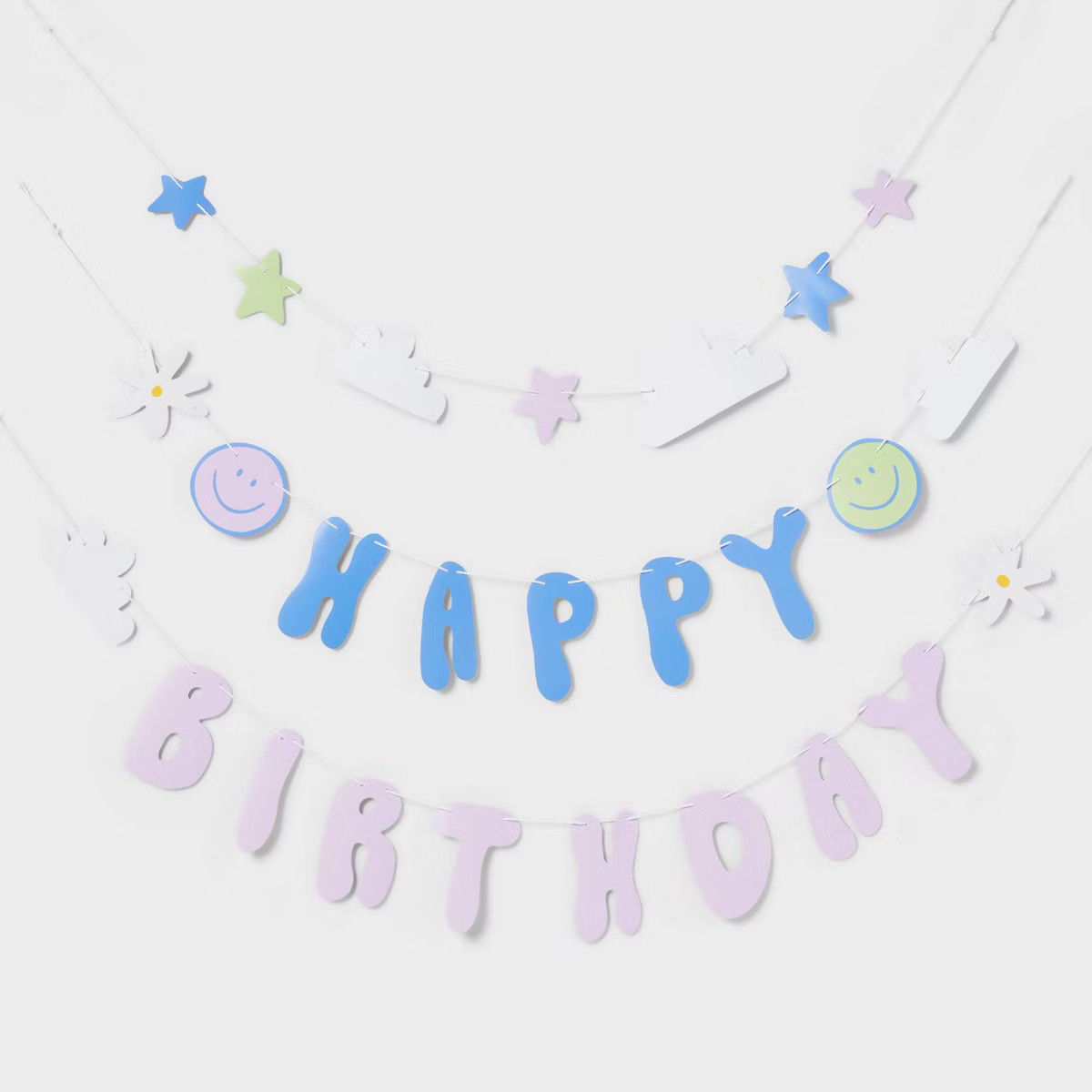 Groovy Retro Happy Birthday Banner - Spritz™ | Target