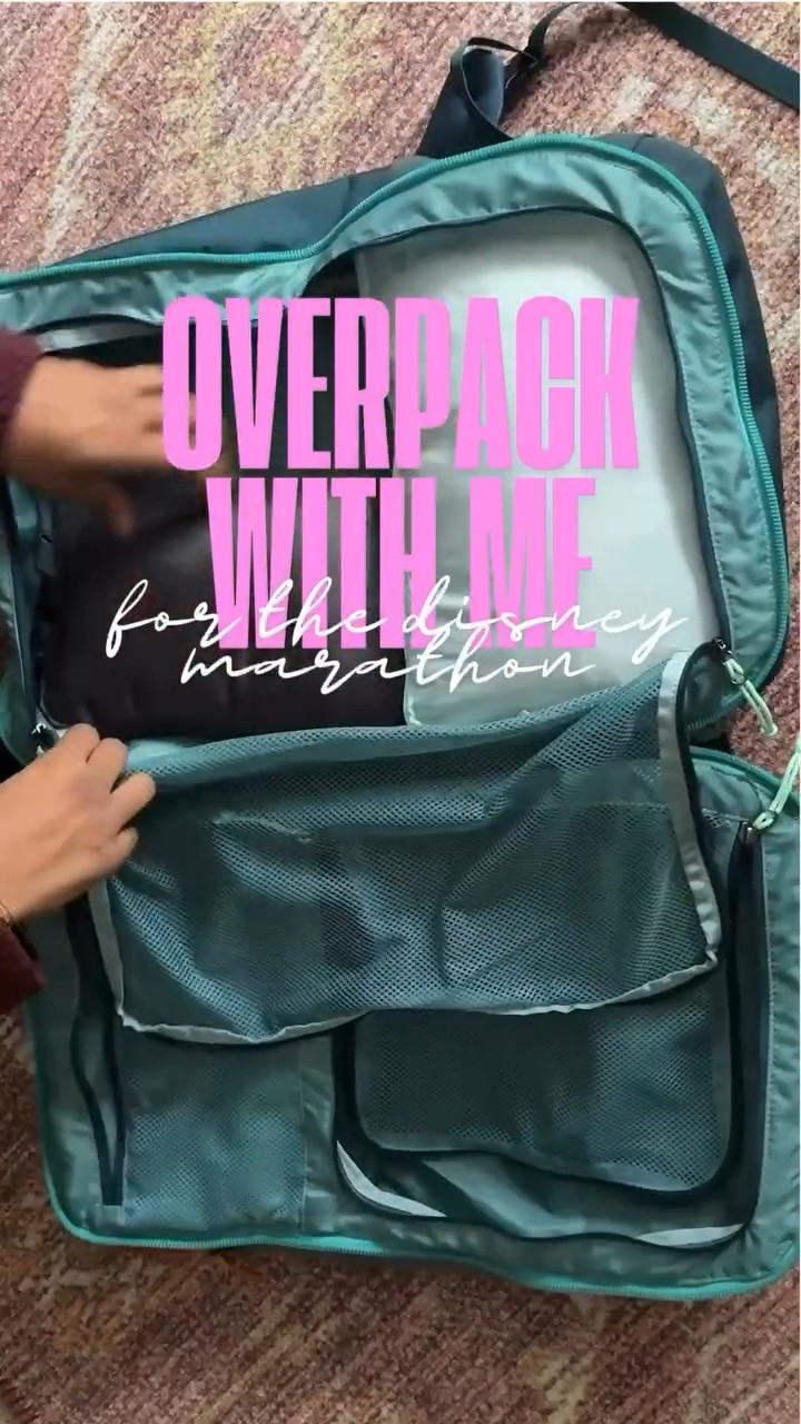 Overpack with me for the Disney marathon!

Not pictured: my running shoes…which I still haven’t decided on. 🤪

Pack with me videos are my favorite to make 💖

#packwithme #cotopaxi #cotopaxiallpa #onebagtravel #marathon #runningessentials

#LTKMidsize #LTKGiftGuide #LTKTravel