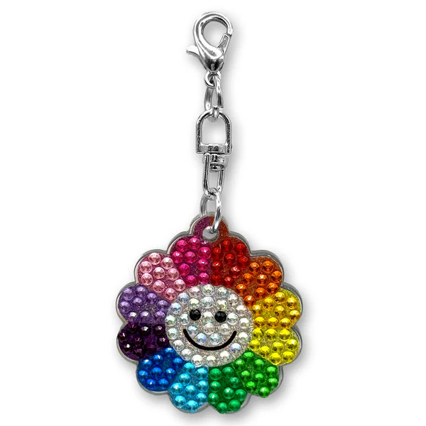 Rainbow Daisy Charm | StickerBeans