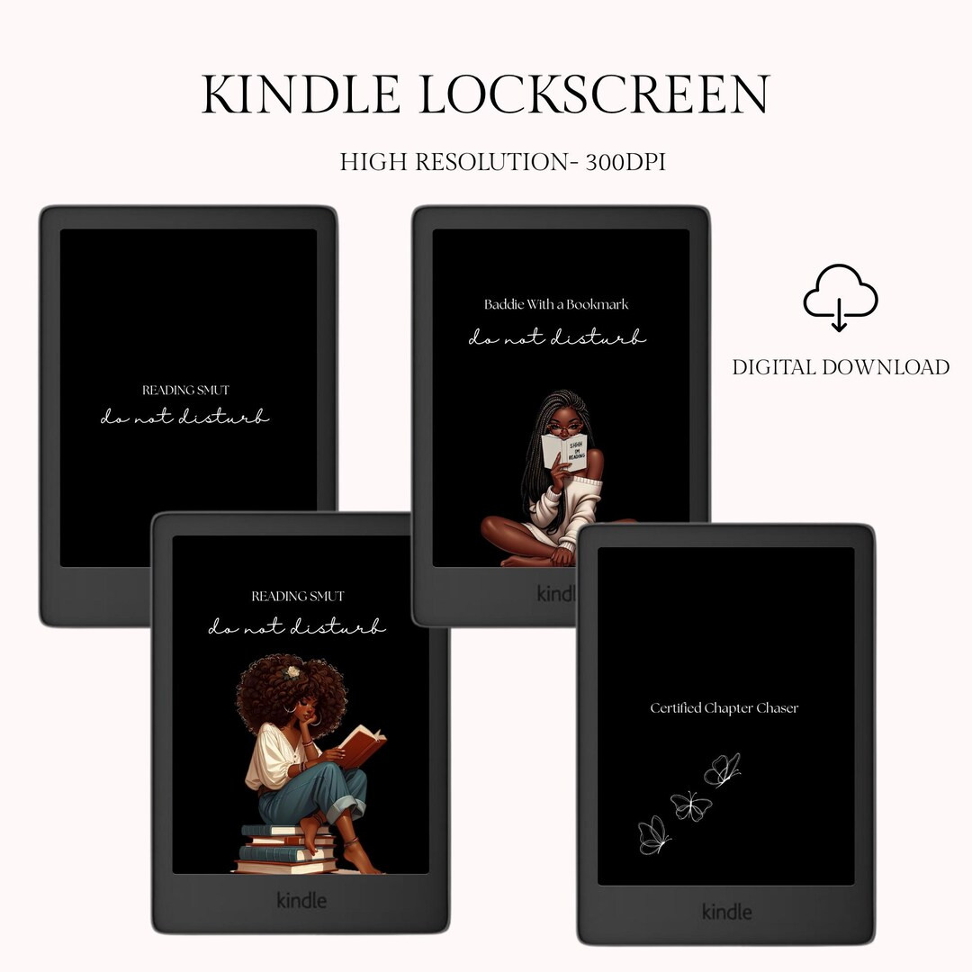 Kindle Lock Screen the Reader Customized Kindle Book Cover the Reader Tarot Kindle Wallpaper for ... | Etsy (US)
