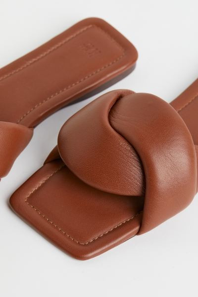 Leather Slides | H&M (US + CA)