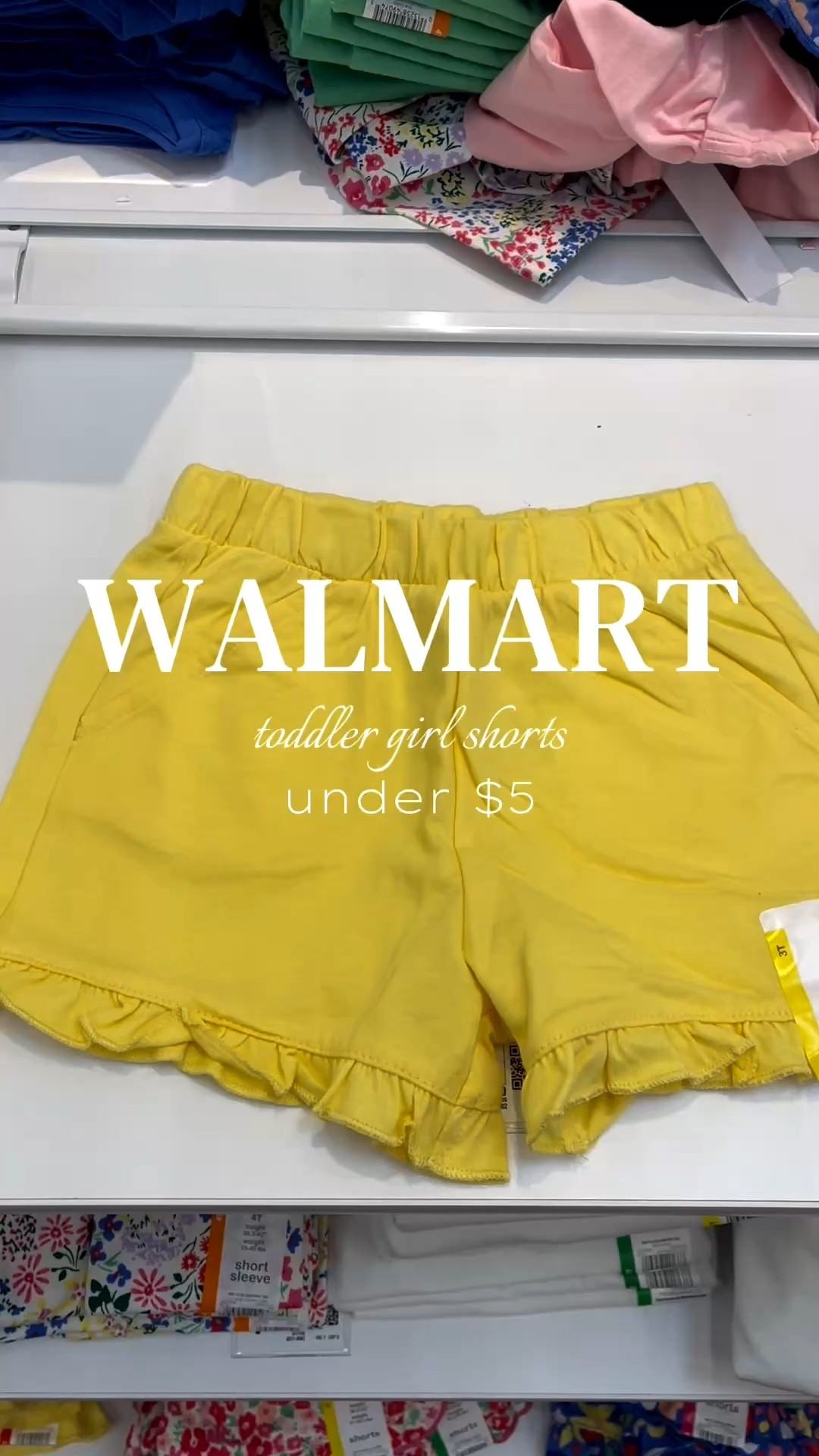 Walmart toddler girl shorts under $5 🌸

These are such a good spring staple for toddler girls! Most are $4 and some change, and they also have 3-packs for under $9. Perfect for everyday spring outfits, daycare, playdates, and warm weather.

Budget-friendly, cute, and easy to mix and match. Linking all my favorite colors and styles here 💕

#LTKBaby #LTKKids #LTKSpringSale