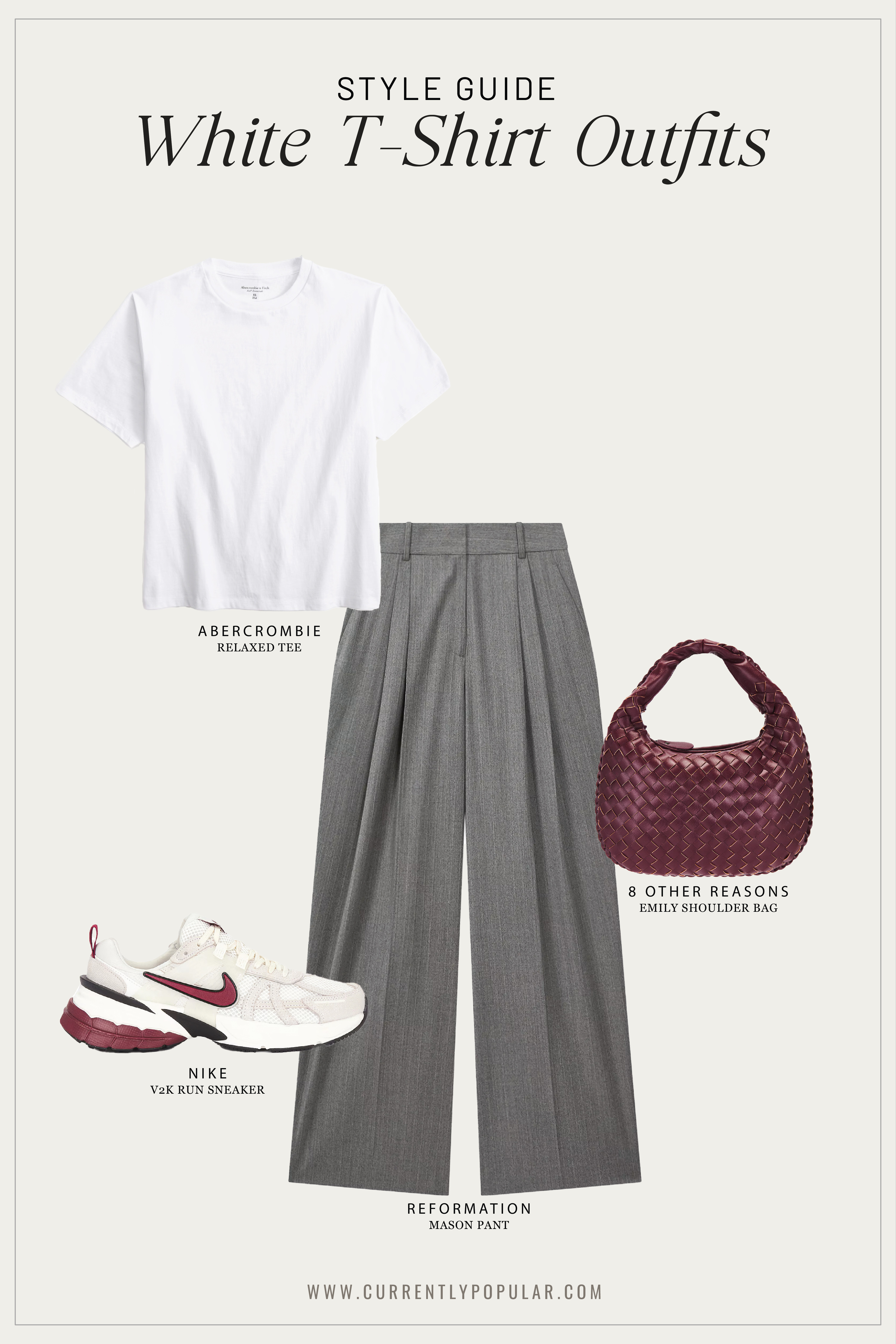 How To Style A White T-Shirt 

 #LTKStyleTip #LTKShoeCrush #LTKItBag