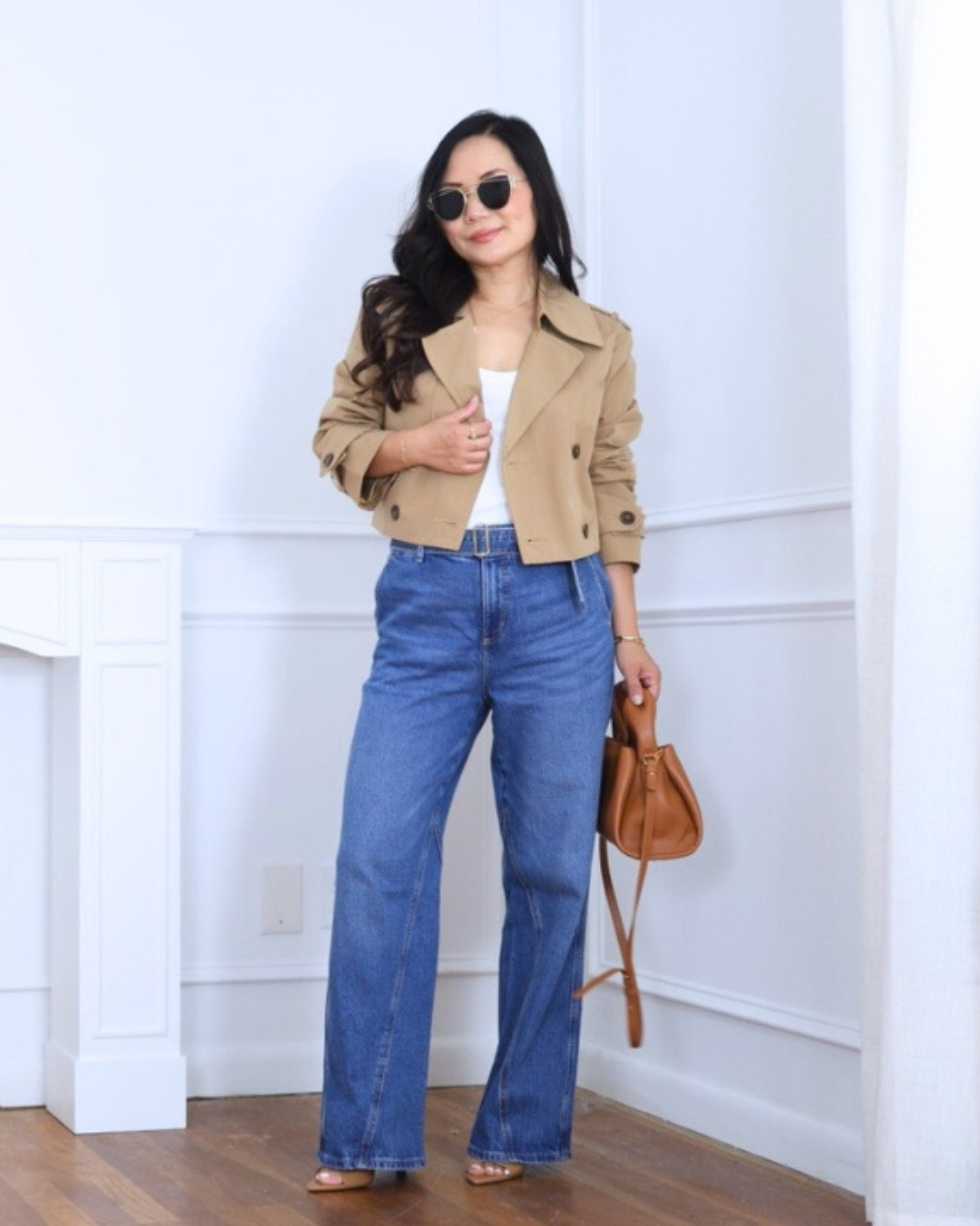 This cropped jacket from Anercrombie is such a fun piece to style. It adds just the right structure without feeling too heavy. I paired it with wide-leg jeans from LOFT, a bag from Quince, and peep-toe heels for a look that’s polished but still relaxed. I’m 5’2, wearing size S.

#LTKPetite #LTKOver40 #LTKStyleTip