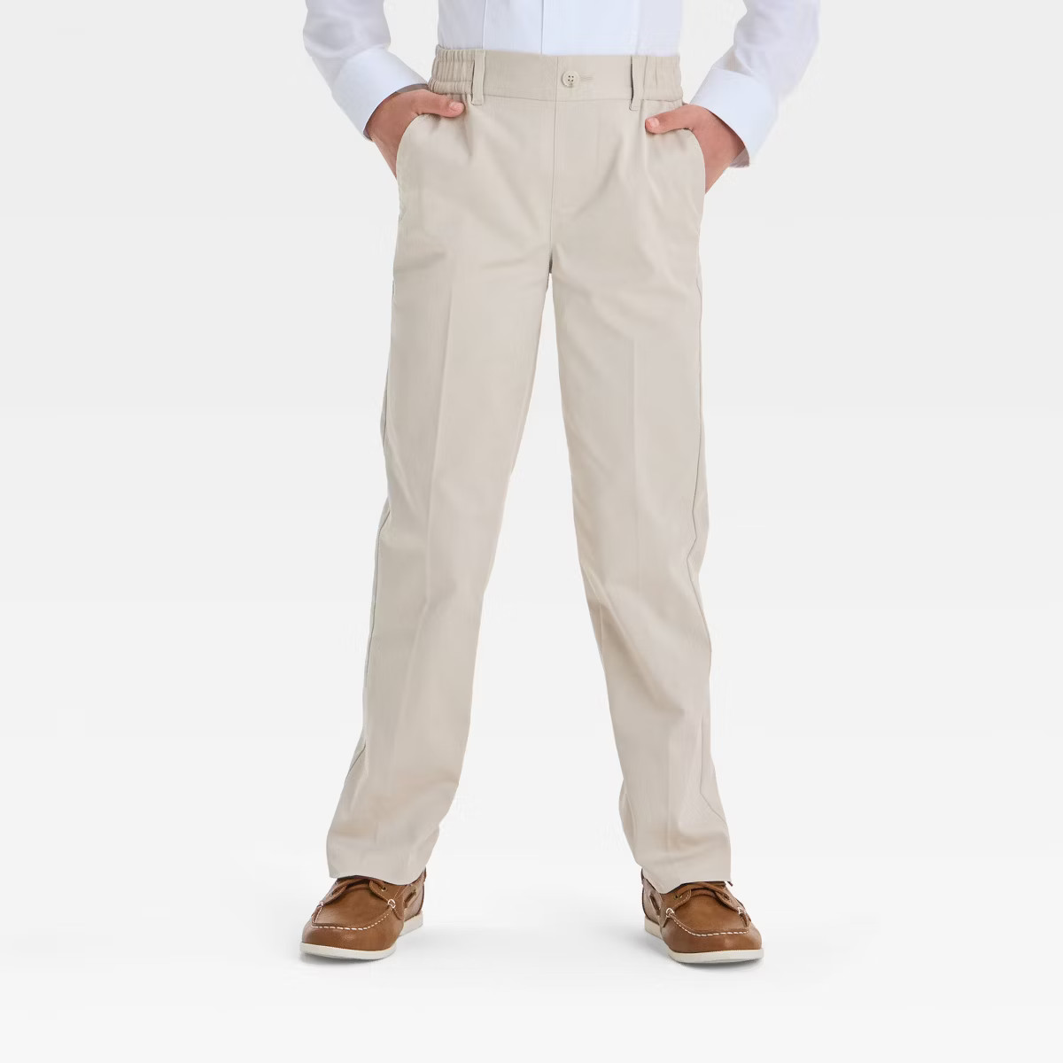 Boys' Dress Pants - Cat & Jack™ Beige | Target