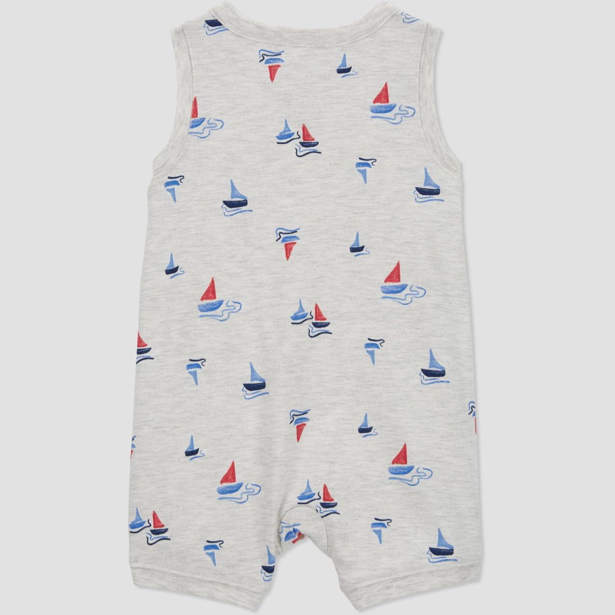 Carter's Just One You®️ Baby Boys' Sailboat Jumpsuit - Gray | Target