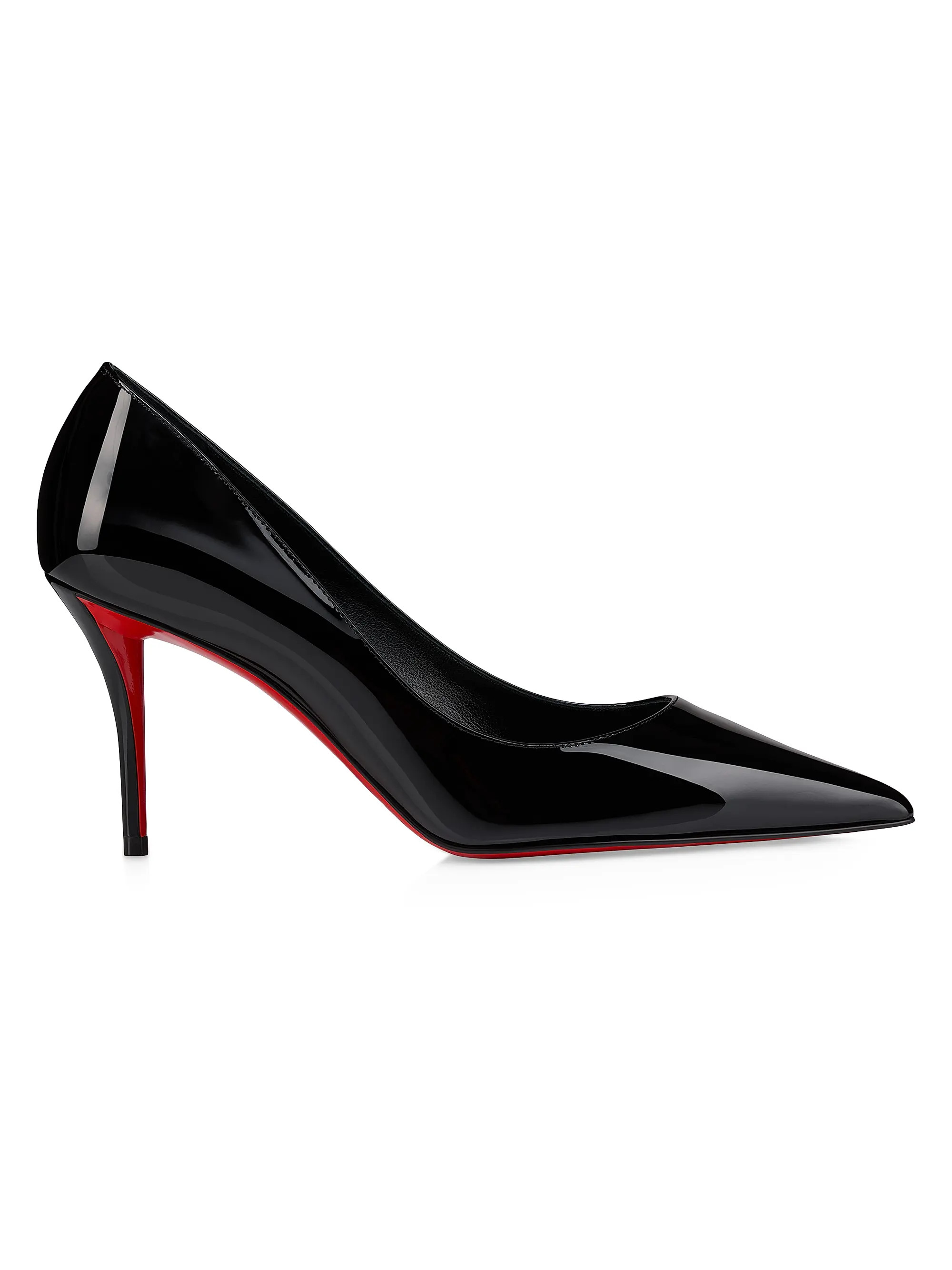 Christian Louboutin Miss Z 80MM Patent Leather Pumps | Saks Fifth Avenue | Saks Fifth Avenue