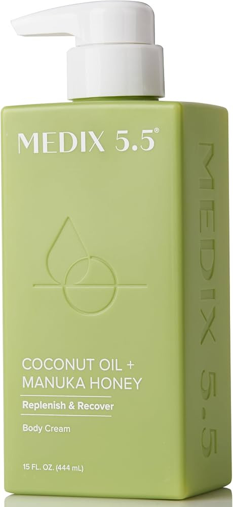 Medix 5.5 Men & Women Coconut Body Lotion + Manuka Honey Cream | Natural Coconut Oil Lotion | Moi... | Amazon (US)