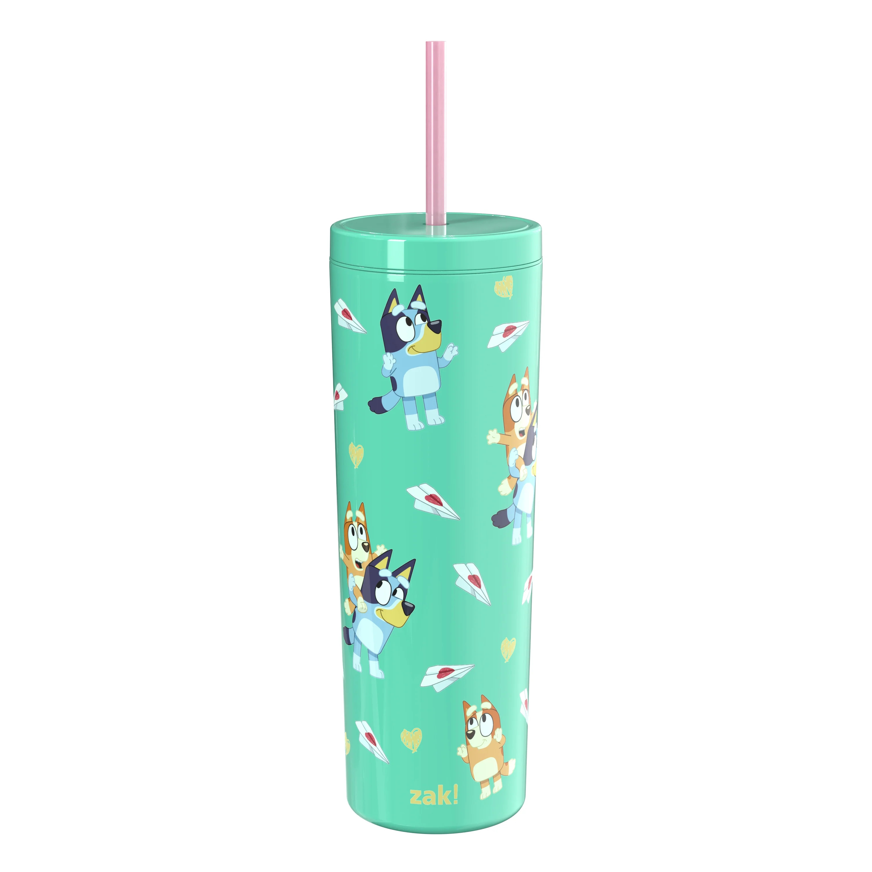 Zak Designs 22.5oz Bluey Bravo Tumbler with Straw | Walmart (US)