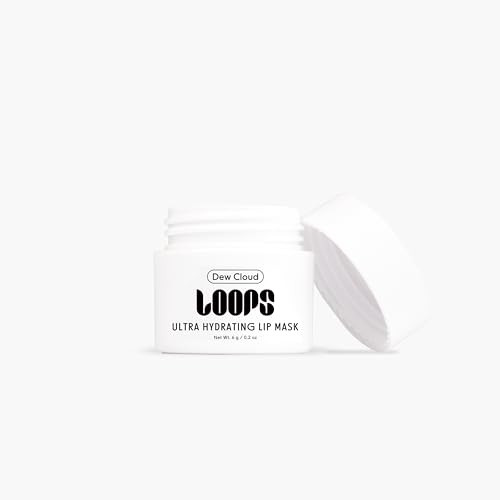 LOOPS Dew Cloud Ultra Hydrating Mini Lip Mask - Nourish, Restore, and Replenish Hydration Beyond the Surface - Enhances Skin Barrier and Deeply Moisturizes Lips - Ultra Hydrating Mini Lip Balm | Amazon (US)