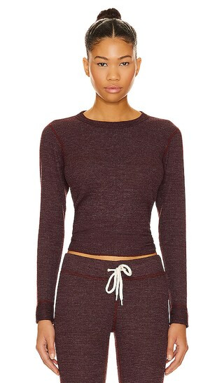 Thermal Top in Merlot | Revolve Clothing (Global)