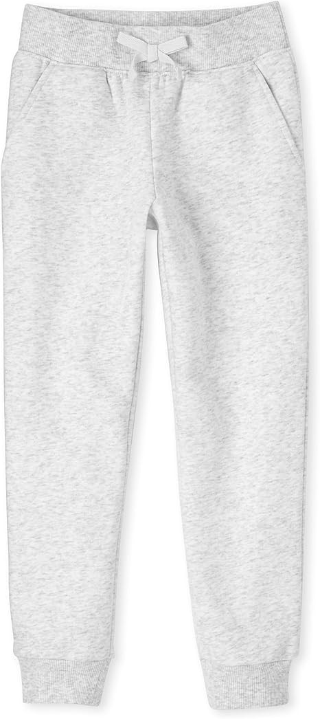 The Children's Place Girls Active Fleece Jogger Pants | Amazon (US)