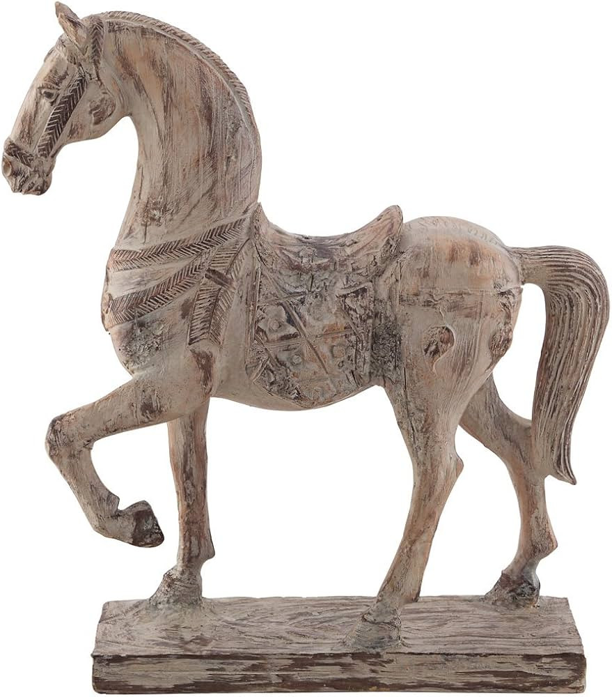 Kensington Hill Rustic Horse 15 1/4" High Statue | Amazon (US)