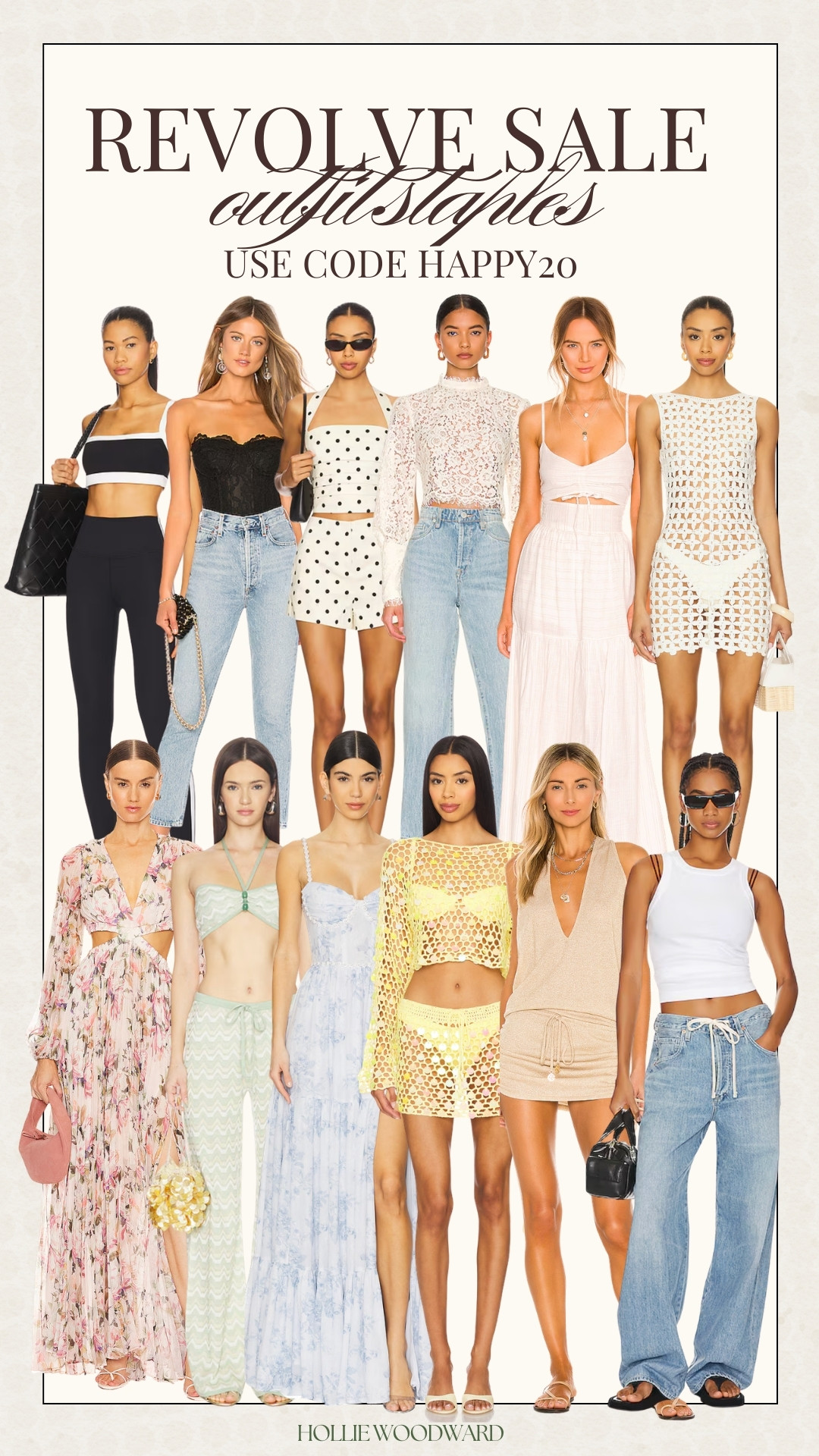revolve sale fashion picks! use code happy20 for 20% off 🫶🏼 

 #LTKSaleAlert