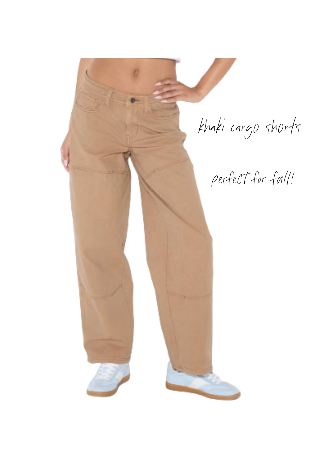 Khaki cargo shorts for fall 

 #LTKFindsUnder50 #LTKStyleTip