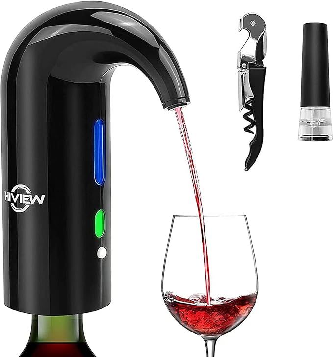 Electric Wine Aerator,Wine dispenser,Aeration and Decanter Wine Pourer,Red White Wine Accessories... | Amazon (US)