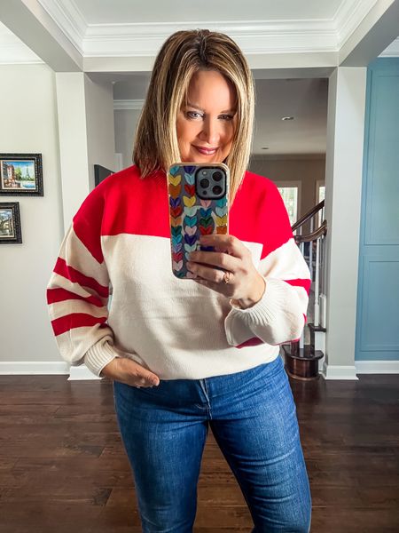 Colorblock Sweater from Walmart - oversized fit, size down if in between sizes (I’m wearing my regular medium & it’s oversized on me)

Target jeans - true to size 



#LTKstyletip #LTKSeasonal #LTKunder50