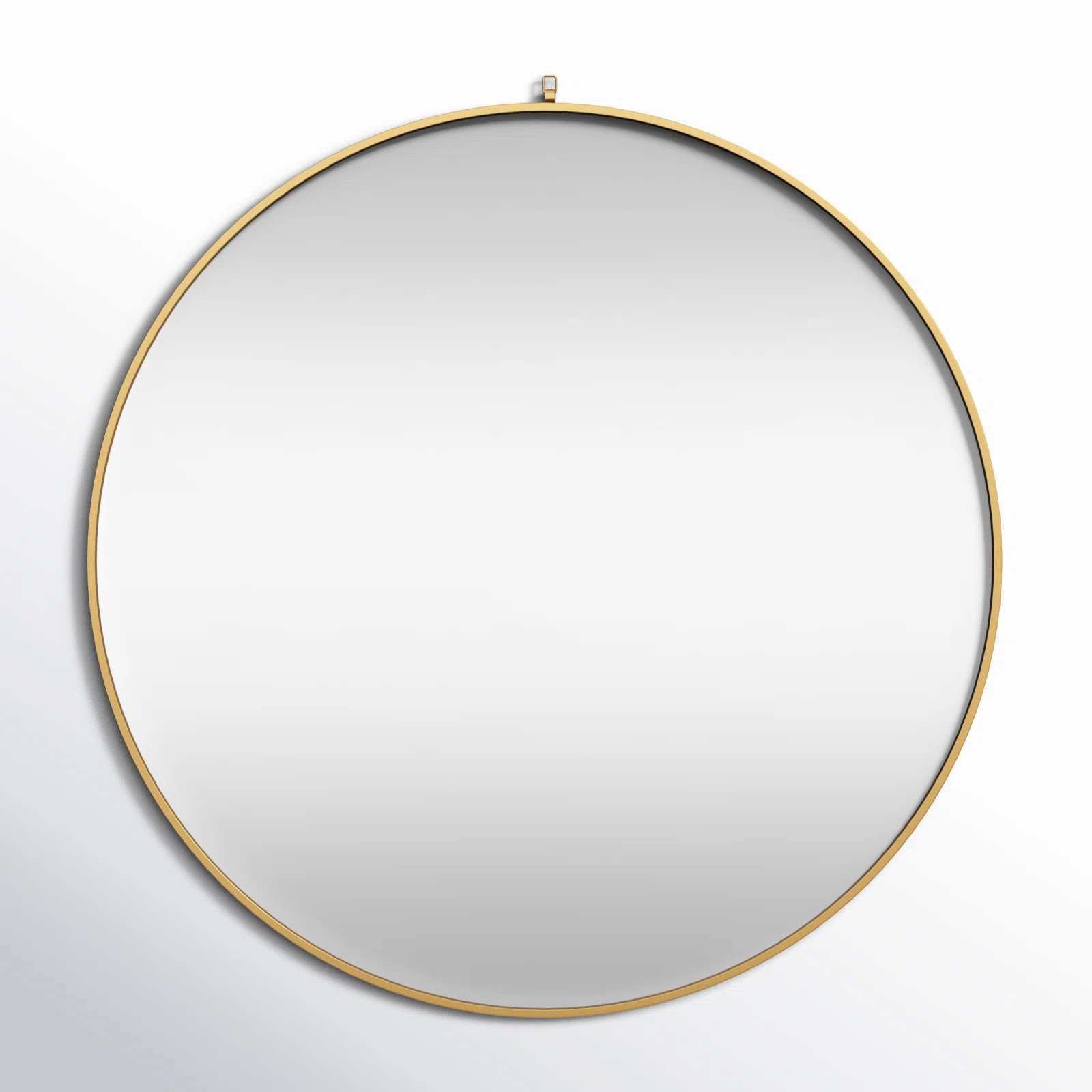 Cassie Metal/Manufactured Wood Round Wall Mirror | Wayfair North America