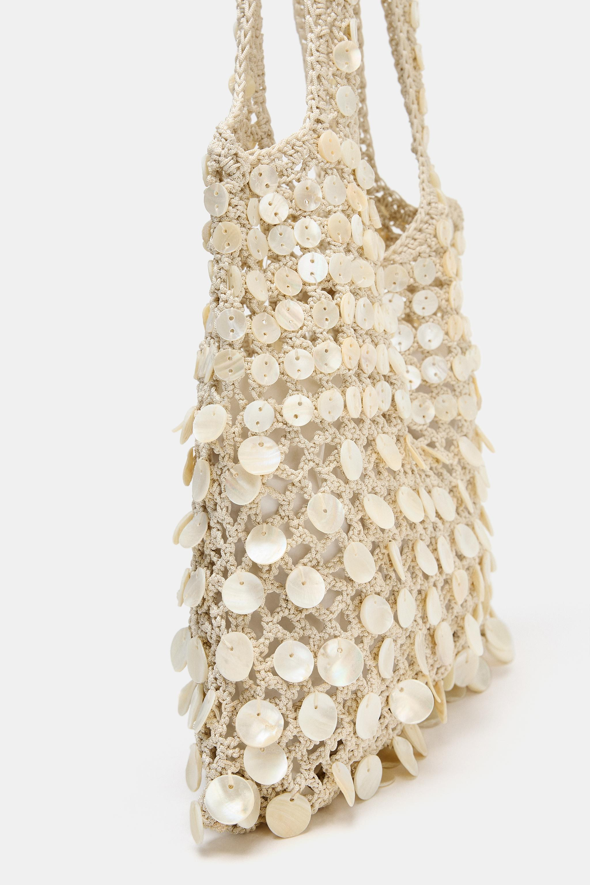 BEADED SHOULDER BAG | Zara UK