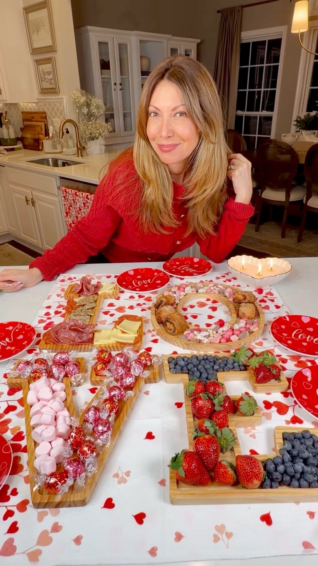 LOVE Charcuterie Board Set ❤️ A beautiful charcuterie board for Valentine’s Day, weddings, bridal showers, anniversaries, and effortless entertaining year-round. Perfect for sweet or savory spreads, this serving board is a go-to for hosting, grazing boards, and giftable tableware.

#LTKSeasonal #LTKHome #LTKfoodie