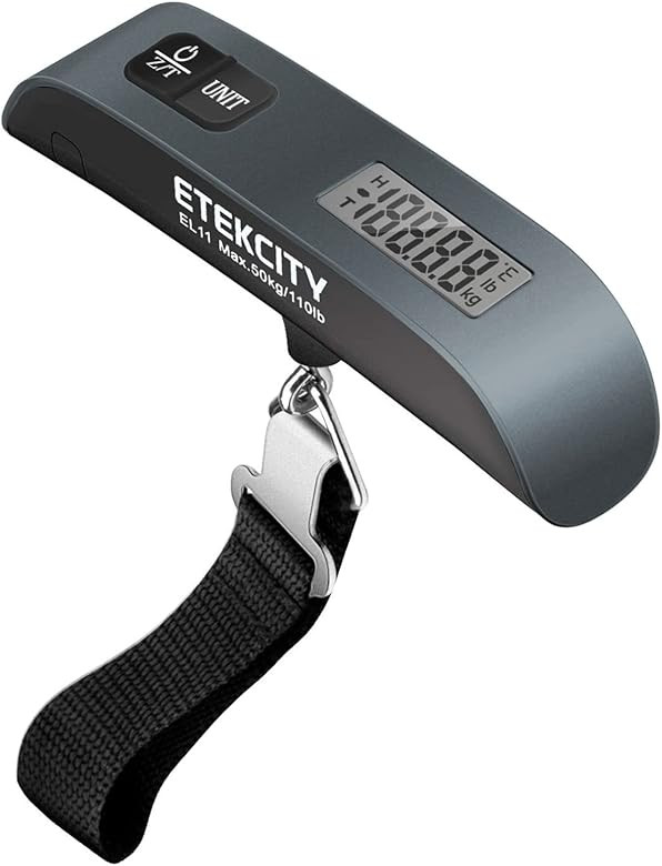 Etekcity Luggage Scale, Travel Essentials, Digital Weight Scales for Travel Accessories, Portable... | Amazon (US)