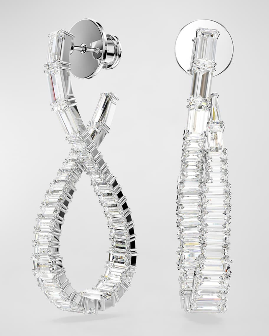 SWAROVSKI Hyperbola Twist Earrings | Neiman Marcus