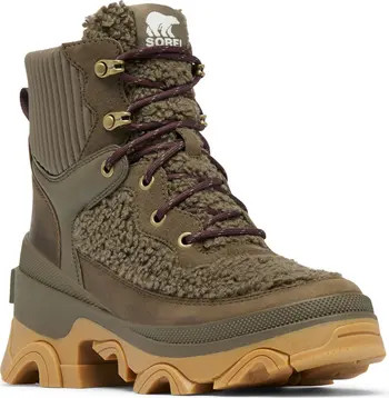 SOREL Brex™ Faux Shearling Lace-Up Boot (Women) | Nordstromrack | Nordstrom Rack