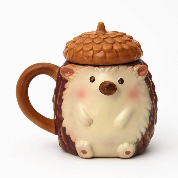 Hedgehog Lidded Mug | Barnes & Noble