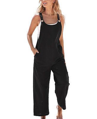 Cupshe Women's Raven Tapered Pinafore Jumpsuit - Macy's | Macy's