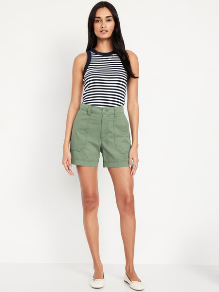 High-Waisted OGC Chino Shorts -- 5-inch inseam | Old Navy | Old Navy (US)
