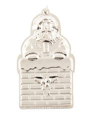 Made In Usa Sterling Silver Santa Ornament | TJ Maxx