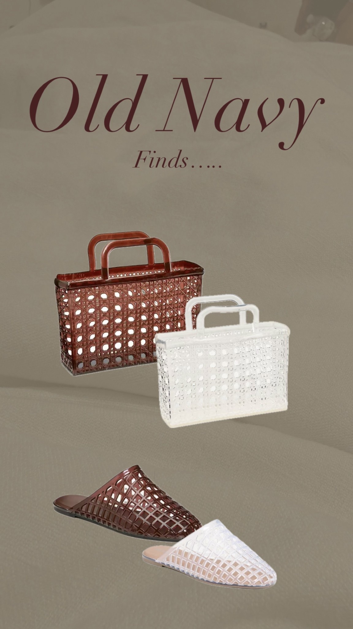 My Old Navy finds in my bag to shop the sale⚡️🥥 #oldnavy #jeelybag

#LTKSpringSale #LTKstorytime