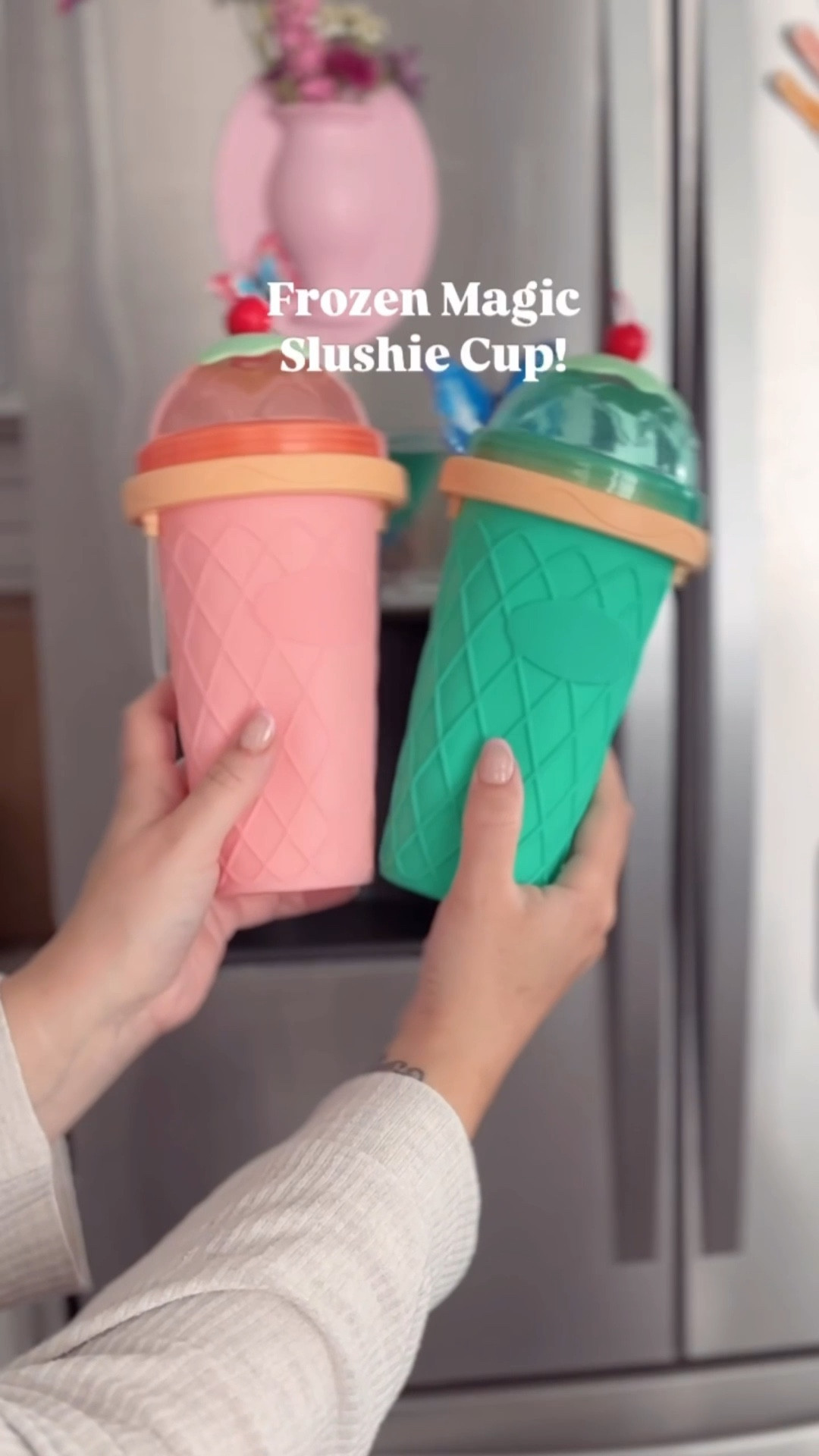 Mom hack you didn’t know you needed 🍧
These cups turn any drink into a slushy in seconds!!
Perfect for hot sunny days ☀️

Freeze (1-2hrs) • Pour in your favorite drink • Squeeze until it turns into a slush= instant magic ✨

Comment “MAGIC” for the link 🫶🏻













.
.
.
.
.
.
.
#momhacks #summerfun #amazonfinds #slushcup #kidsactıvıtıes 

#LTKU #LTKKids #LTKmomlife