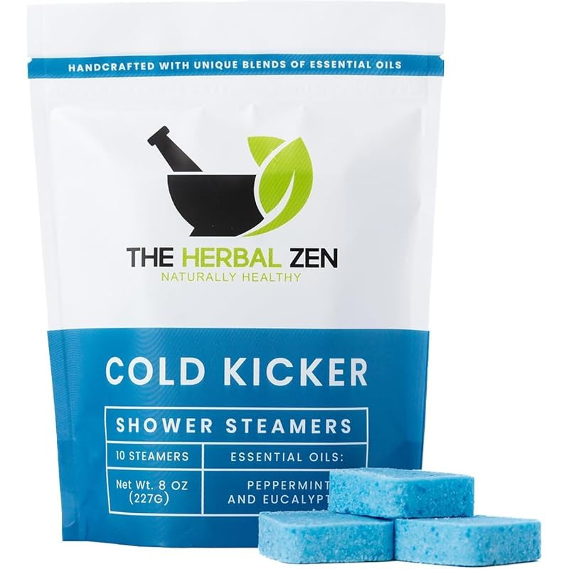 Cold Kicker Shower Steamers Aromatherapy, Eucalyptus Shower Steamer, Shower Bombs Made in the USA... | Amazon (US)