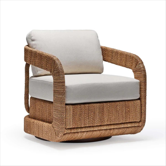 Click for more info about Harbour Lounge Chair - Natural Seagrass - Natural
