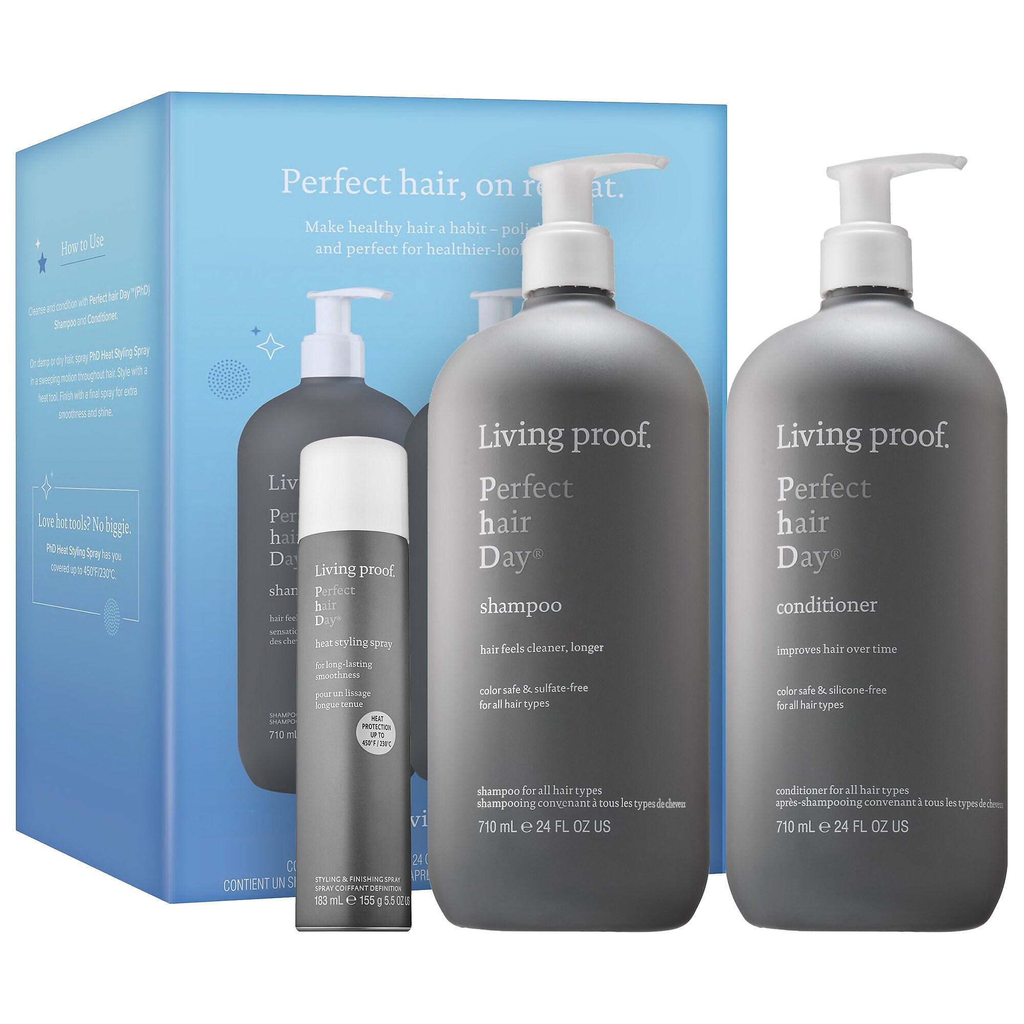 Living Proof Perfect Hair Day Jumbo Trio | Sephora (US)